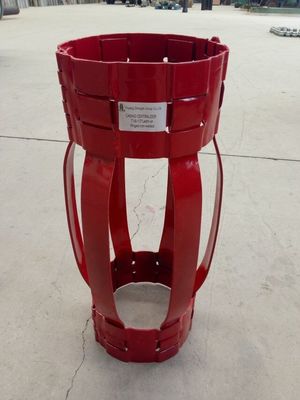 तेल कुएं सीमेंटिंग के लिए कठोर आवरण केंद्रीकृत करने वाले/वेल्डेड स्प्रिंग आवरण केंद्रीकृत करने वाले