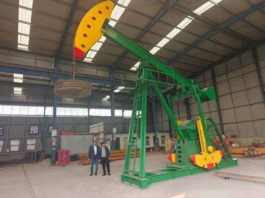 तेल क्षेत्र पंपिंग इकाई के लिए एपीआई 11ई मानक क्रैंक बैलेंस लाइट वेट पंप जैक