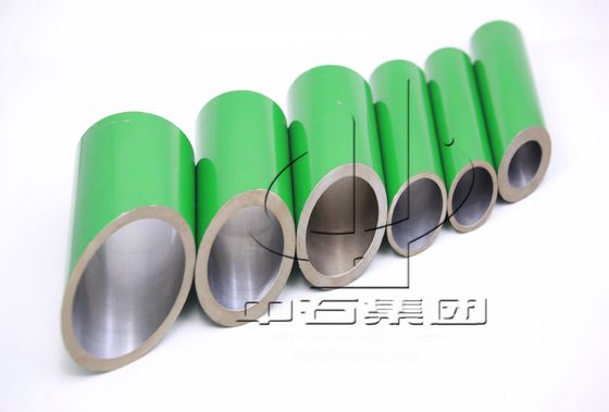 एपीआई तेल क्षेत्र पंप भागों के लिए धातु छिड़काव वाले प्लंजर के साथ स्टील पंप बैरल