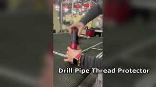 2 3/8" REG का थ्रेड प्रोटेक्टर स्क्रूइंग परीक्षण